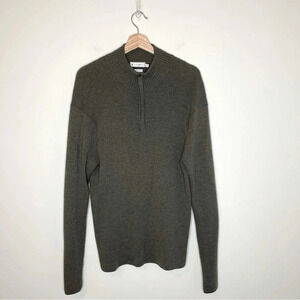 Peter Millar Crown Crafted Extra Fine Italian Merino Wool 1/4 Zip Sweater trend